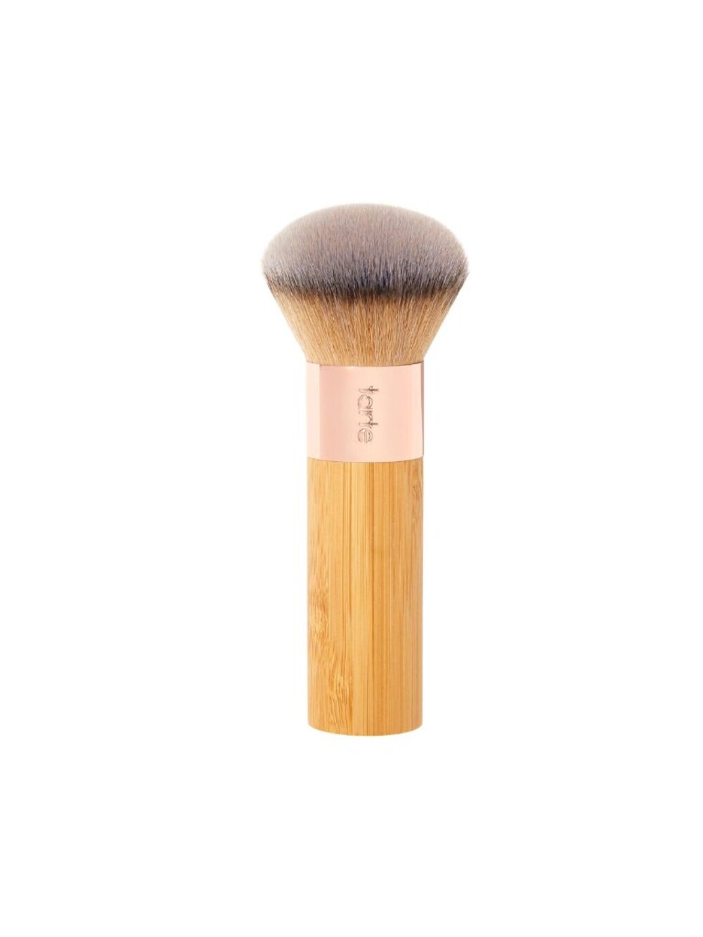 Fluffy Dome Foundation Brush Bamboo Handle Airbrush Makeup Blending Tool